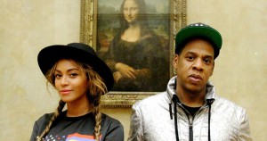 Profile images of Beyonce and JayZ