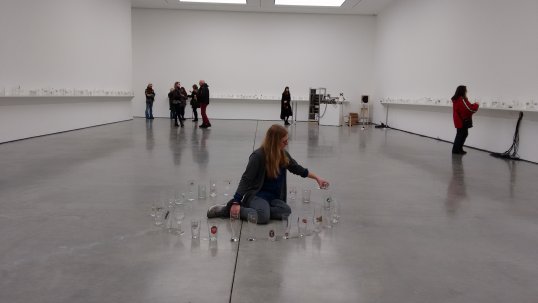 Performance image - Phil at White Cube