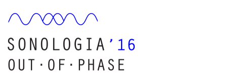 Logo - "Sonologia 16 Out of Phase"