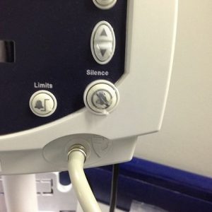 Buttons on a medical machine used in this project