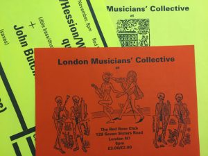 London Musicians collective postcards