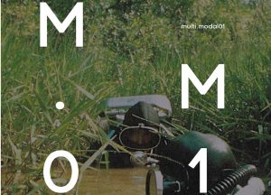 Album cover "multi modal" with a photo of two scuba divers