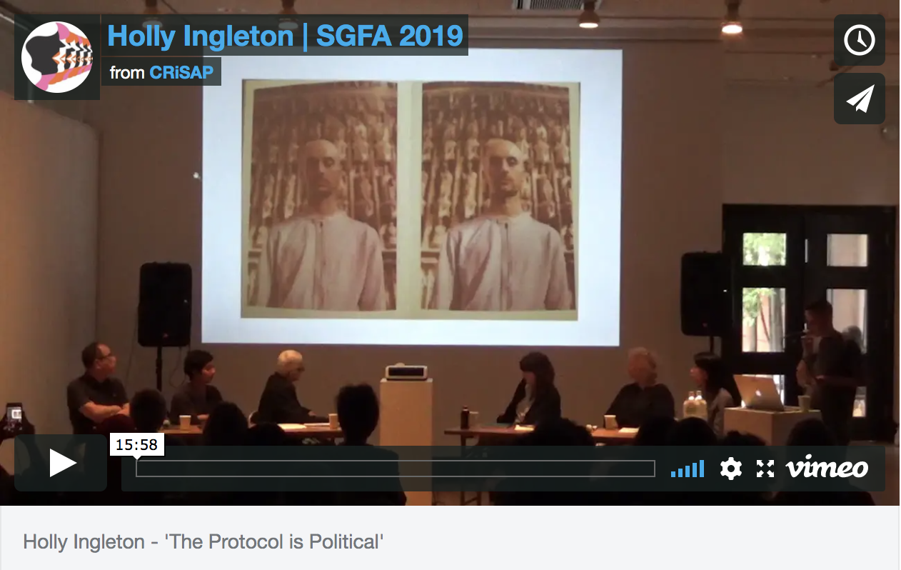 Video title 'Holly Ingleton' image of conference
