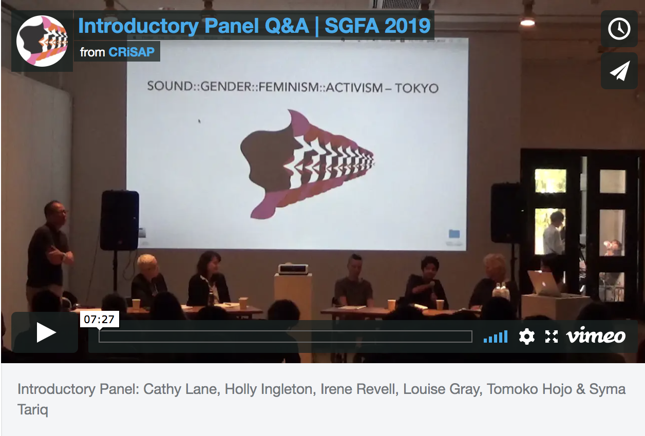 Video title "Introductory Panel Q&A' image of conference